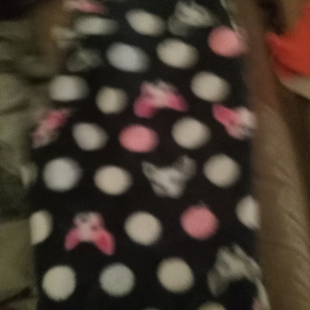 Girls fleece pj bottoms sz 14